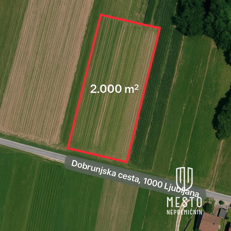 Posest, kmetijsko zemljišče, Moste-Polje, Ljubljana mesto